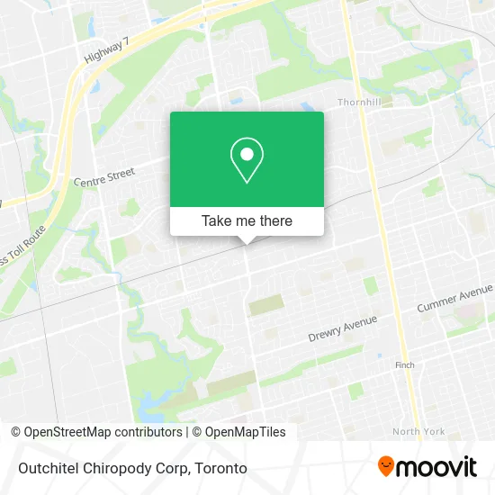 Outchitel Chiropody Corp map