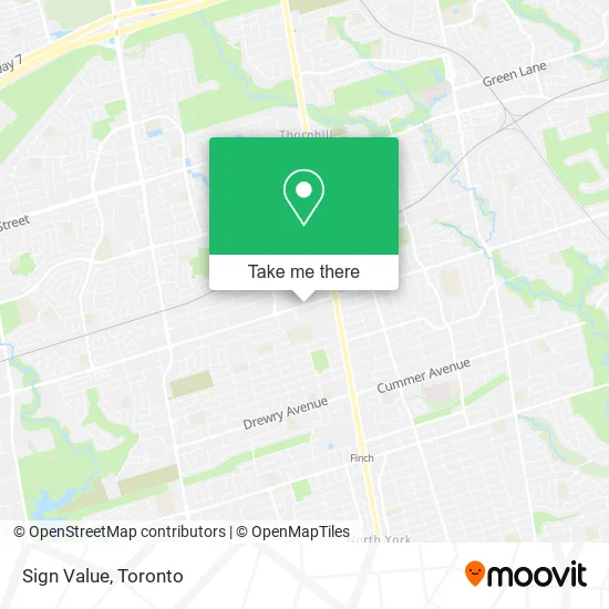 Sign Value map