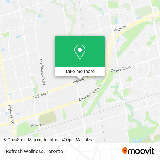 Refresh Wellness map