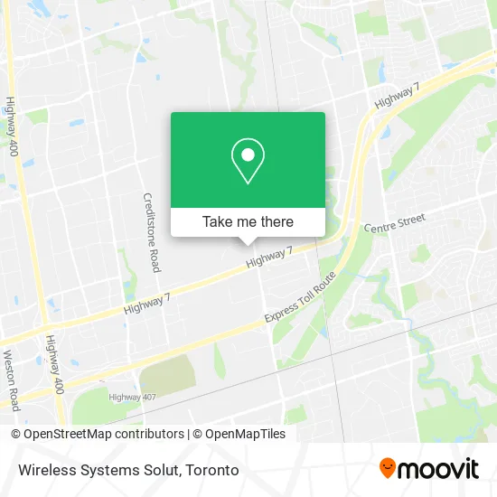 Wireless Systems Solut map