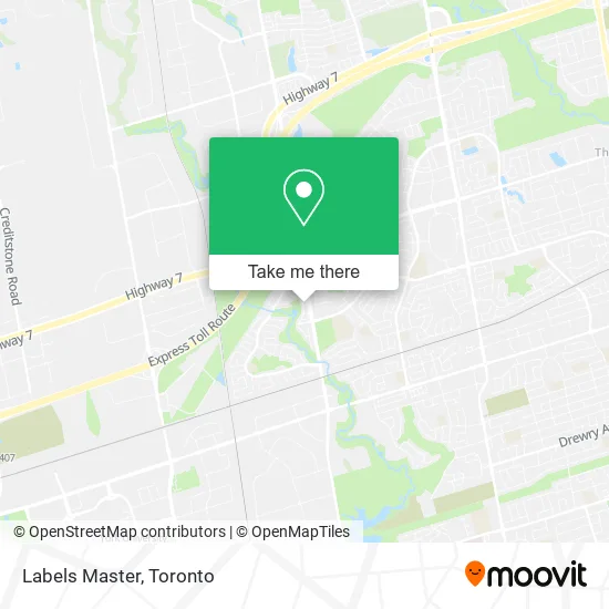Labels Master map