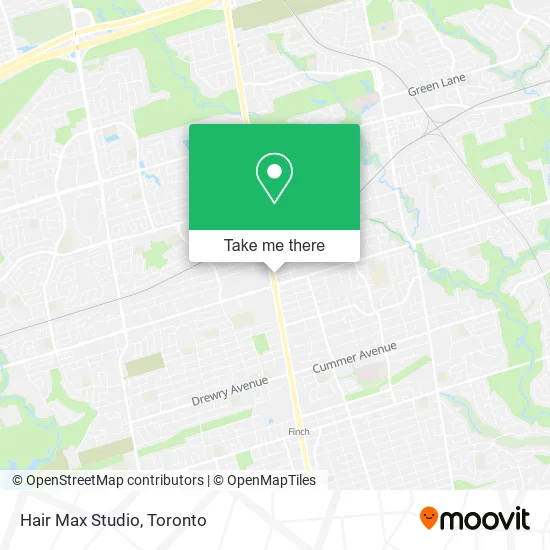 Hair Max Studio map