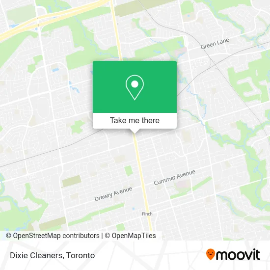 Dixie Cleaners map
