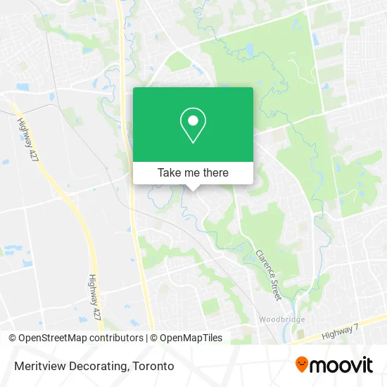 Meritview Decorating map
