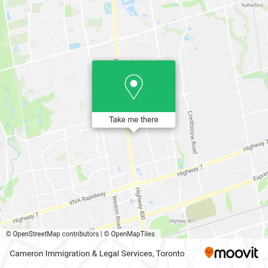 Cameron Immigration & Legal Services map