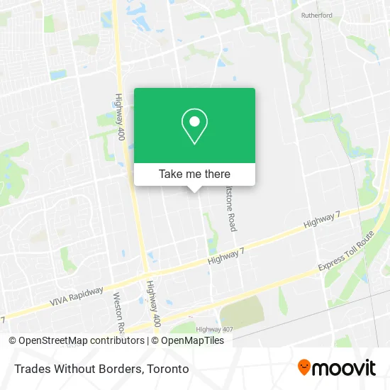 Trades Without Borders map