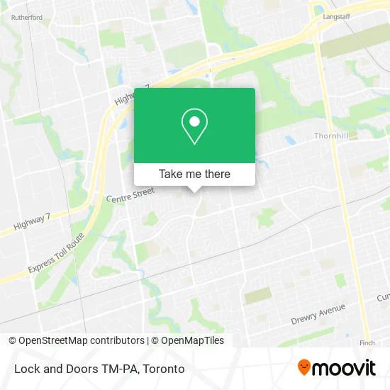 Lock and Doors TM-PA map