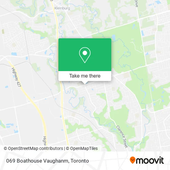 069 Boathouse Vaughanm map