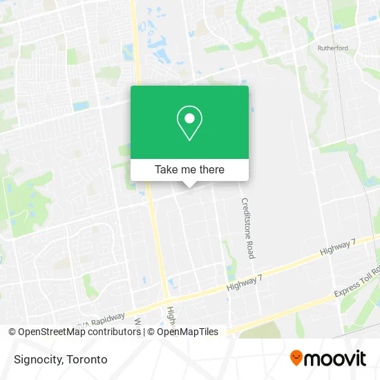 Signocity map
