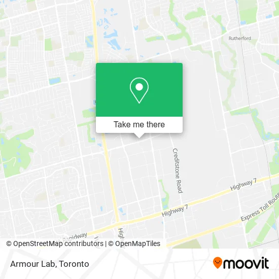 Armour Lab map