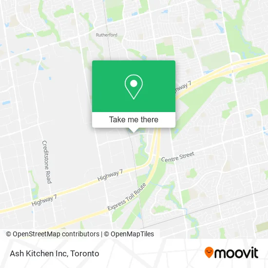 Ash Kitchen Inc map