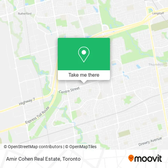Amir Cohen Real Estate map