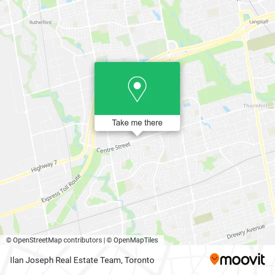Ilan Joseph Real Estate Team map