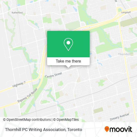 Thornhill PC Writing Association map