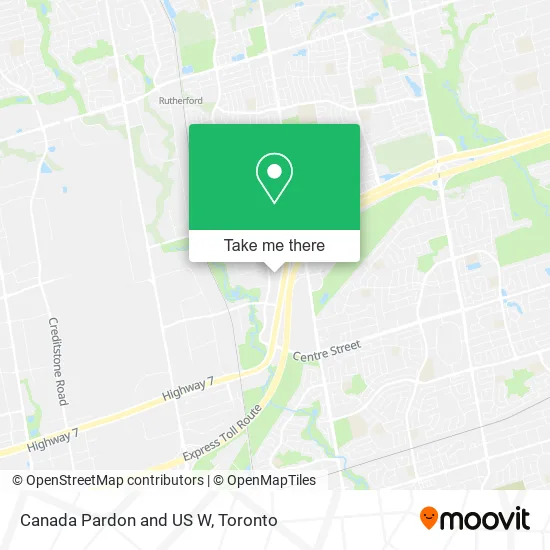 Canada Pardon and US W map
