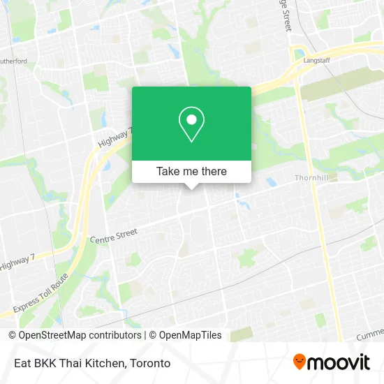 Eat BKK Thai Kitchen map