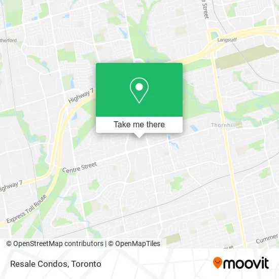 Resale Condos map