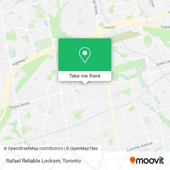 Rafael Reliable Locksm map