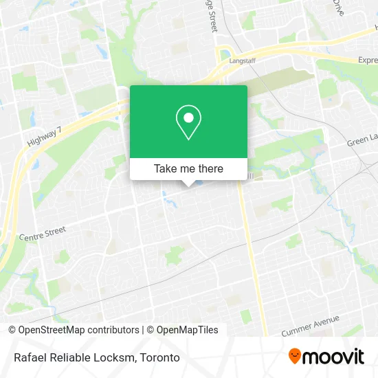 Rafael Reliable Locksm map