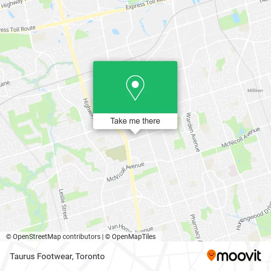 Taurus Footwear map