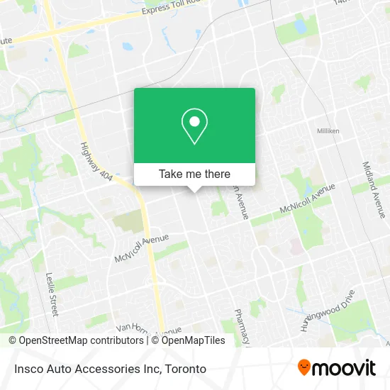 Insco Auto Accessories Inc map