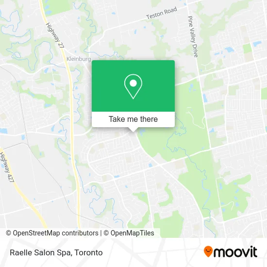 Raelle Salon Spa map