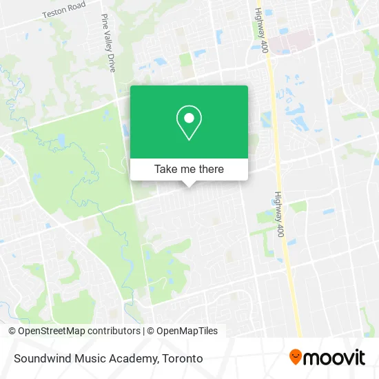 Soundwind Music Academy map