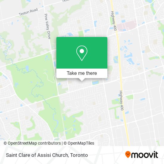 Saint Clare of Assisi Church plan