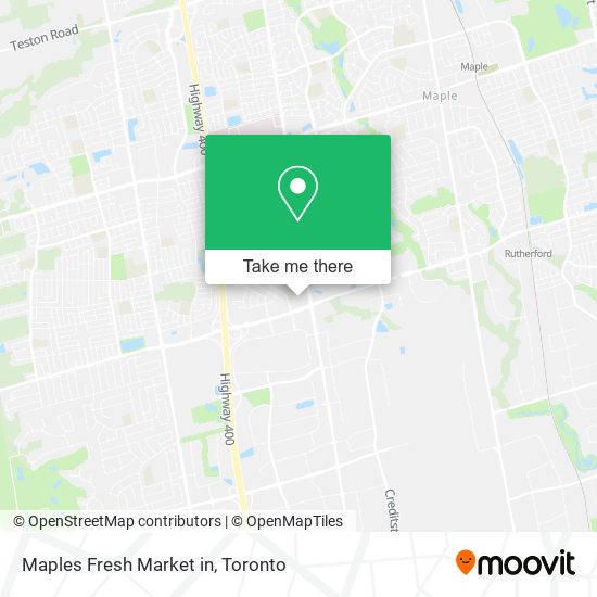 Maples Fresh Market in map