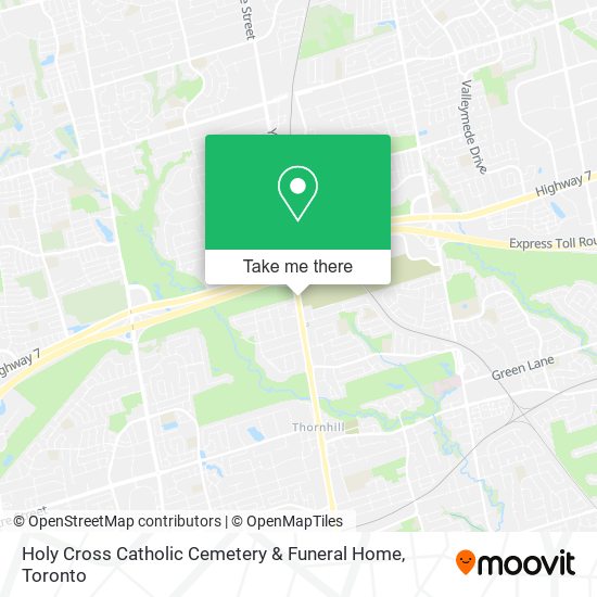 Holy Cross Catholic Cemetery & Funeral Home map