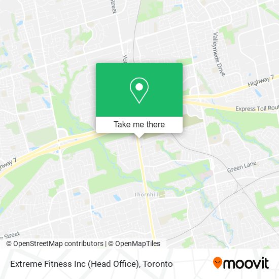 Extreme Fitness Inc (Head Office) plan