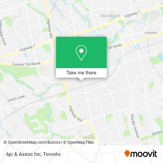 Ajc & Assoc Inc map