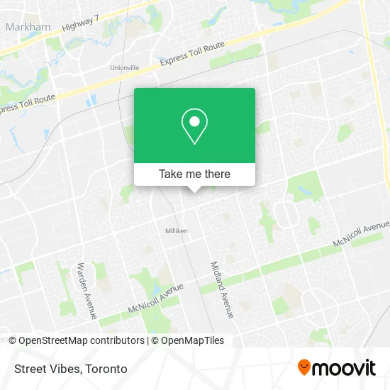 Street Vibes map