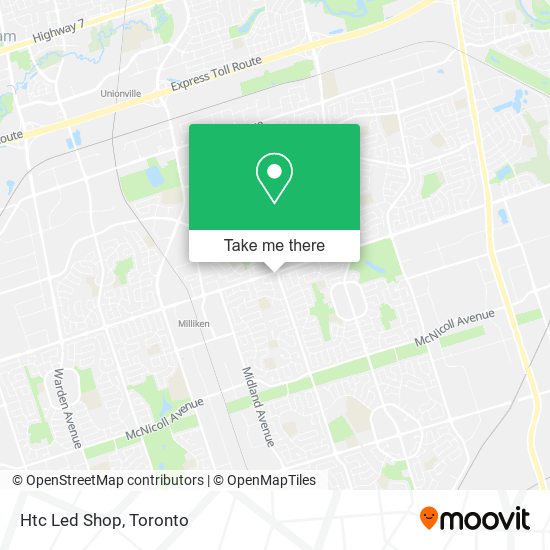 Htc Led Shop map