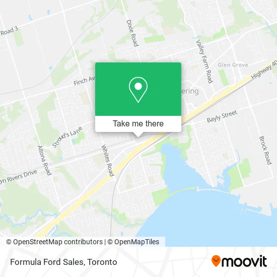 Formula Ford Sales map