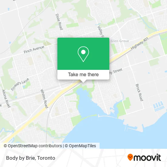 Body by Brie map