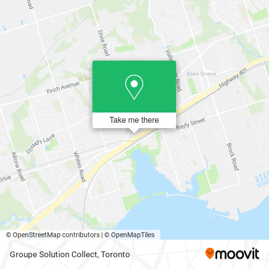 Groupe Solution Collect map