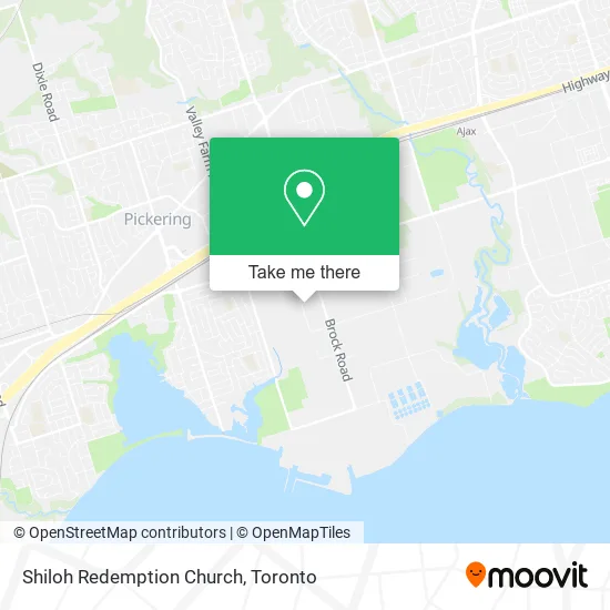 Shiloh Redemption Church map