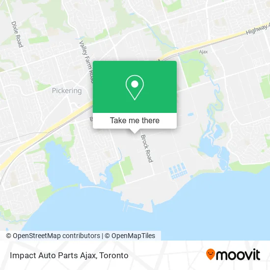 Impact Auto Parts Ajax plan