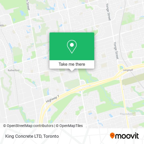 King Concrete LTD plan