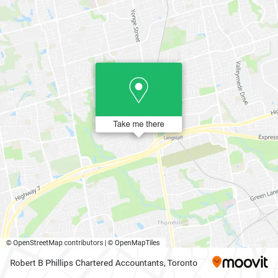 Robert B Phillips Chartered Accountants map
