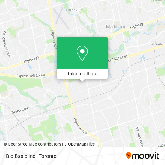 Bio Basic Inc. map