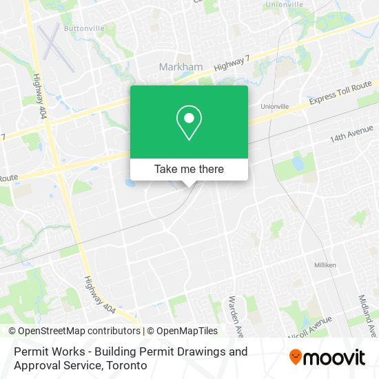 Permit Works - Building Permit Drawings and Approval Service map