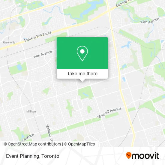 Event Planning map