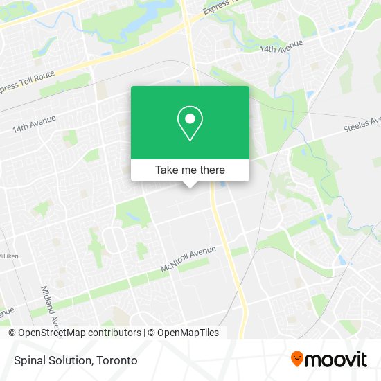 Spinal Solution map