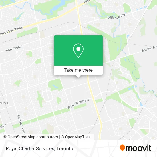 Royal Charter Services map