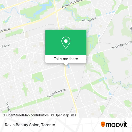 Ravin Beauty Salon map