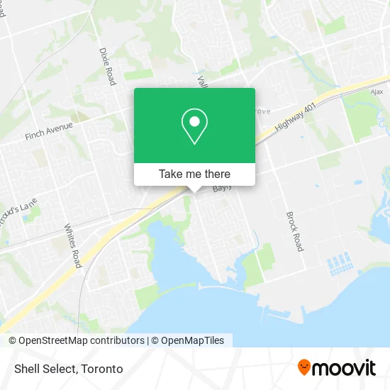 Shell Select map