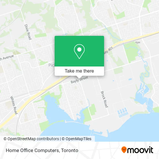 Home Office Computers map