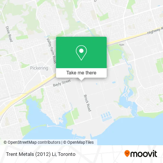 Trent Metals (2012) Li map